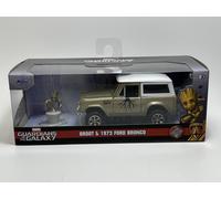 Gardiens De Galaxy Groot Figurine 1973 Ford BRONCO 1:3 2 Jada 34415 253223018