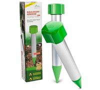 GARDIGIO® Répulsif Taupes Mini - Lot de 2 | Effaroucheur de Taupes à Piles | Anti Taupe Ultrason 400 Hz | Protection Contre Les Taupes pour Le Jardin | Effaroucheur de Campagnols et Mulots.