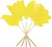 Gardigo 668005 Piège collant pour insectes film adhésif (l x H) 8.3 cm x 21.5 cm jaune 5 pc(s)