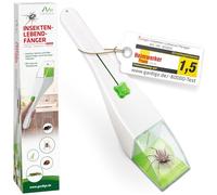 GARDIGO Attrape-Insectes XXL avec Loupe - Attrape-Araignées | Capture Insectes Sans Contact - Libération sans Tuer - Pour Maison, Jardin - Réutilisable