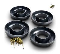 GARDIGO® Diffuseur d’Huiles Essentielles Anti-Guêpes & Moustiques - Lot de 4 Coupelles - Accessoire pour Répulsif à Pales Multi - Solution Naturelle sans Produits Chimiques