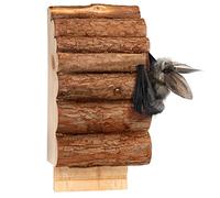 Gardigo maison à chauve-souris 90536 couleur bois naturel, nichoir chauve-souris