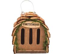 GARDIGO® Maison à Papillons à Suspendre | Hôtel à Insectes pour Le Jardin et la Terrasse | Abris pour Papillons & Chenilles | Refuge Naturel pour Nicher et Hiverner | Bois Non Traité