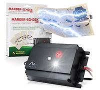 Gardigo Marder-Schock Plus, Marderschreck, Marderscheuche, Marderschutz, Marderabwehr, Marderfrei 3-Fach-System I Gegen Marderschaden für Auto, PKW