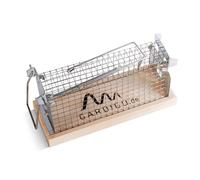 Gardigo Mausefalle Lebendfalle Made in Germany I Piège à souris vivant respectueux des animaux I Piège à souris vivant I Piège à boîte, piège à cage I Intérieur et extérieur
