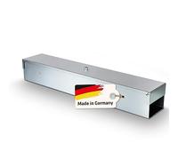 Gardigo® Poste Station d'Appâtage Métallique ; Boîte d'Appât pour Mettre Poison ou Pièges à Souris Contre Rats et Souris; Sécurisé ; Made in Germany