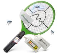 Gardigo Raquette électrique Anti moustiques, Anti-Insectes, Tue Mouches et Les Insectes Volants | testée et certifiée par Université d'État du Nouveau-Mexique