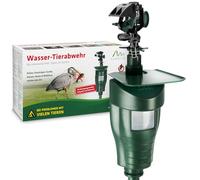 GARDIGO® Répulsif à Jet d’Eau avec Détecteur de Mouvement - Dispositif Anti-Animaux pour Chats, Chiens, Oiseaux, Lapins, Hérons - Portée Réglable Jusqu’à 10 m - Installation Facile