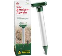 GARDIGO® Répulsif Solaire Anti-Fourmis - Gardigo - 700 m² - Ultrasons avec Fréquence de 600 Hz - Étanche IP56 - Écologique, Sans Produit Chimique - Jardin, Potager, Plantes en Pot
