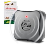 GARDIGO® Répulsif Ultrason Anti-Souris et Rats - Dispositif Mobile à Piles sans Produits Chimiques - Portée 40 m² - Anti Rongeur Écologique pour Cave, Grenier, Garage, Entrepôt, Jardin