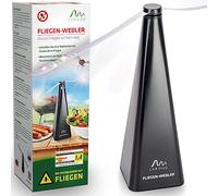 GARDIGO Ventilateur Anti-Mouches de Table à Piles | Chasse Mouche de Table - Fonctionne avec 2 Piles AA par Appareil - Compact, Silencieux et Facile à Transporter
