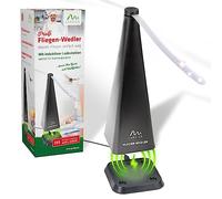 GARDIGO® Ventilateur Anti Mouches I Répulsif à Pales avec Station de Charge USB I Maintient Les Mouches, Moustiques, Guêpes Loin des Aliments I Idéal pour Maison, Barbecue, Restaurant