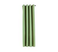 Gardinenbox Newyork 201920600 Rideau Opaque, Thermique, occultant, à œillets, Isolation phonique, Protection UV, Anti-UV, 1 pièce, Vert H x l : 160 x 140 cm