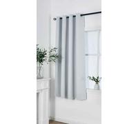 Gardinenbox Rideau occultant à œillets - 175 x 145 cm (H x l) - 100% occultant - München Dark - Fixation Triple Couche - Motif Chevrons