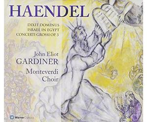 Gardiner - Haendel : Dixit Dominus, Israel in Egypte, Concerti Grossi Opus 3 (Coffret 4 CD)