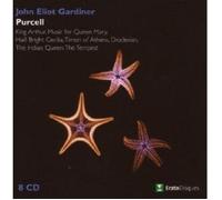 GARDINER/+ - KING ARTHUR/MUSIC FOR QUEEN MARY/HAILBRIGHT CECIL 8CD NEUF PURCELL