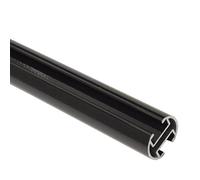 Gardinia 31025 Tringle à rideau avec Glissière intérieure Métal Noir 160 x 160 x 0,02 cm