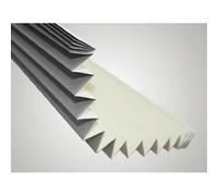 Gardinia 33404 Easyfix Thermo Store plissé occultant à 2 rails Blanc 40 x 130 cm
