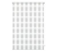 Gardinia 33913 Magasin enrouleur double à coller/clipser Polyester Blanc 150 x 100 x 0,02 cm