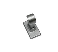 Brise-bises California Ø 12 mm, Argent mat, 2,7 cm