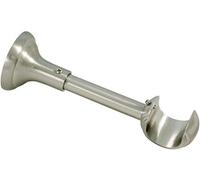 Gardinia Carrier Rustic Ouvert Ø 25 mm Aspect 12 cm, Effet Acier Inoxydable