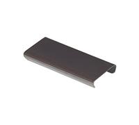 GARDINIA Connecteur pour Profilé de Tringle décoratif, pour Rails de Rideaux, Métal, 4 cm, Argenté, 2 pièces