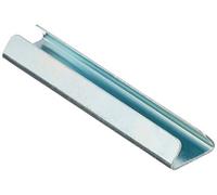 Gardinia Connecteur pour Tringle à Rideaux avec Rail Intérieur I Ø 16 mm Zinc 6 cm, Steel, Acier galvanisé