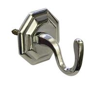 GARDINIA Crochet Décoratif Classique Chrome 4 cm, Steel, Chromé