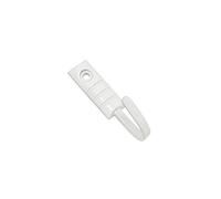 Gardinia Crochet Geo Blanc 2,5 cm, Steel