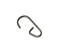 Gardinia Crochet Pliants Ø 12 mm INOX 3,5 cm, Steel, Acier Inoxydable