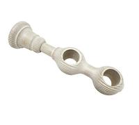 Gardinia Double Transporteur 2 tonneaux fermés pour chêne Castell Ø 25 mm 10,5/6,5 cm