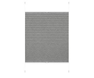 Gardinia EASYFIX Store Plissé à Clipser, Store Pliable Opaque, Kit de Montage Inclus, 100% Tissu Recyclé, 90 x 130 cm (BxH)