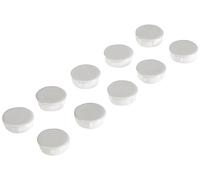 Gardinia Embouts, pour Barre à Rideaux Lourds, Modèles GE et P2Ü, 10 Pièces, Plastique, Blanc
