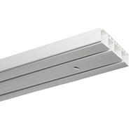 Gardinia Ensemble de Tringles à Rideaux GK2 2 Voies Blanc 150 cm 8401