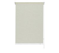 GARDINIA Estor enrollable de tracción lateral para ventanas, Opaco, Translúcido, Protección de la intimidad, Protección contra el deslumbramiento, Montaje con taladro, Silvain Natural, 102 x 180 cm (Ancho x Alto)