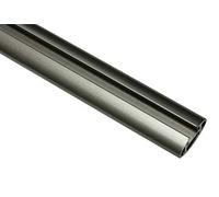 Gardinia Manchon de Rallonge pour Support Universel, Steel, Satin Argent, 18 cm