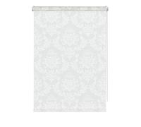 Gardinia Mini Store Enrouleur Ornament à Fixer, Store Enrouleur Lumière du Jour, Opaque, Kit de Montage Inclus, Blanc, 100 x 175 cm 36301
