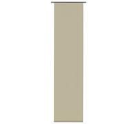 GARDINIA Panneau Japonais (1 Piece), Coulissant, Opaque, Taupe, Tissu Entry, 60 x 245 cm (WxH), 33187