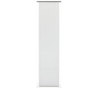 Gardinia Panneau Japonais (1 Pièce), Opaque, Tissu Lavable, Blanc, 60 x 245 cm (LxH) 1123060245