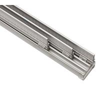 Gardinia Panneau Japonais, Kit complet, Rail à 3 voies, Aluminium, 4,5 x 175,3 x 4,5 cm 31173