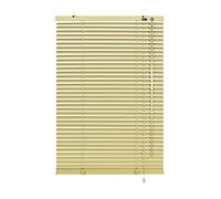 GARDINIA Persiana de aluminio, Privacidad, Protección contra la luz y el deslumbramiento, Montaje en pared y techo, todas las piezas de montaje incluidas, Persiana de aluminio, Beige, 80 x 175 cm (WxH)