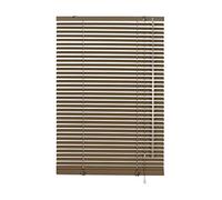 GARDINIA Persiana de aluminio, Privacidad, Protección contra la luz y el deslumbramiento, Montaje en pared y techo, todas las piezas de montaje incluidas, Persiana de aluminio, Mocca, 140 x 175 cm (WxH)