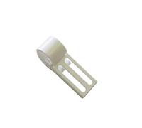 Gardinia Pince Universelle pour Store, Tous Systèmes de Support Standard, 1 Paire, Plastique, Blanc