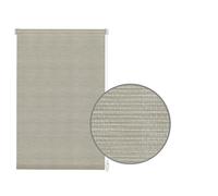 Gardinia Store Enrouleur à Clipser ou à Coller, Store pour Lumière du Jour, Opaque, Kit de Montage Inclus, EASYFIX Store Enrouleur Natur, Gris Mélangé, 100 x 150 cm (lxH)