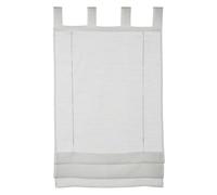 GARDINIA Store Japonais, Voile Transparent, Passants, Blanc, 50 x 140 cm