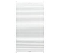 GARDINIA Store Plissé à Clipser, Opaque, Kit de Montage Inclus, Store Plissé à 2 Rails EASYFIX, Blanc, 80 x 130 cm (BxH)
