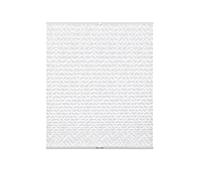 GARDINIA Store Plissé Concept à Pincer, Store Plissé Opaque, Translucide, Toutes Les pièces d'installation incluses, Réglable en Hauteur, Lissy, Blanc, 90 x 130 cm (lxh)