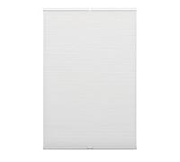Gardinia Store Plissé Nid d'Abeilles Thermo-Occultant Concept, Store Plissé Opaque, Pièces de Montage Incluses, Store Plissé EASYFIX Renforcé par Deux Profilés, Blanc, 80 x 210 cm (LxH)