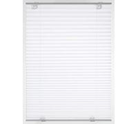 GARDINIA Store Plissé pour Fenêtre de Toit Solo avec Ventouses, Store Pliable Opaque, Kit de Montage Inclus, Blanc, 36,3 x 80 cm