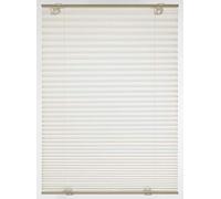 Gardinia Store Plissé Solo à Ventouses, Store Pliant Opaque, Kit de Montage Inclus, 2 Rails de Commande en Aluminium, Crème, 70 x 130 cm (LxH)